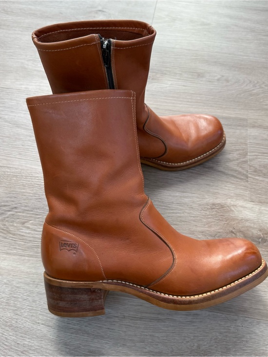 Levi's Shoes - Vintage 70s Levi’s Chunky Campus Ankle Zip Boots Mens 8.5 | 9.5 Women’s USA Made